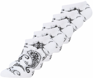 Urban Classics Ponožky 'Bandana'  čierna / biela