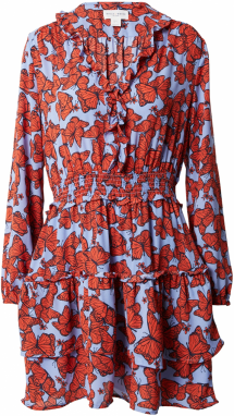 Lindex Šaty 'Junie'  svetlomodrá / tmavomodrá / grenadínová