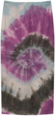 Pull&Bear Sukňa  svetlomodrá / kaki / fialová / biela