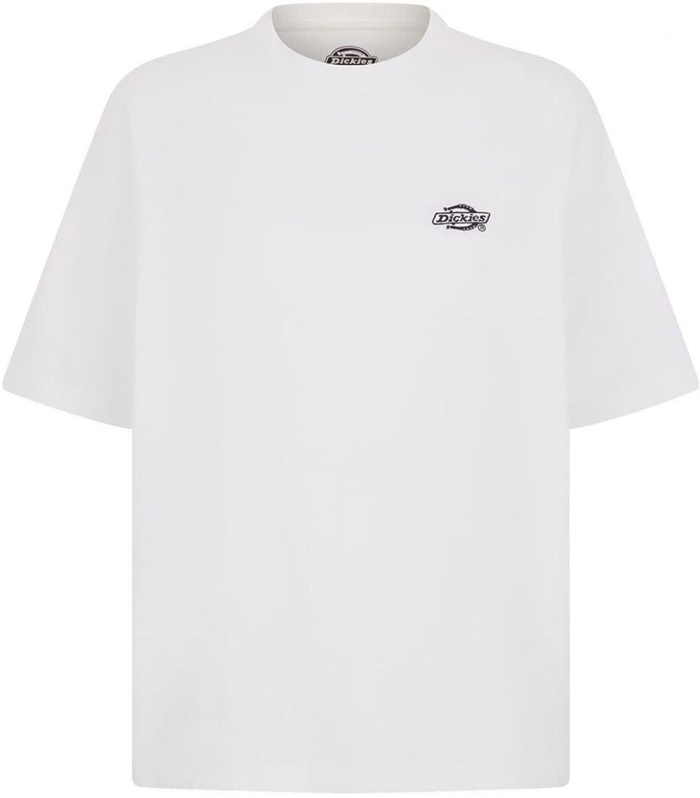 DICKIES Tričko 'Summerdale'  čierna / biela