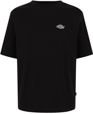 DICKIES Tričko 'Summerdale'  čierna / biela