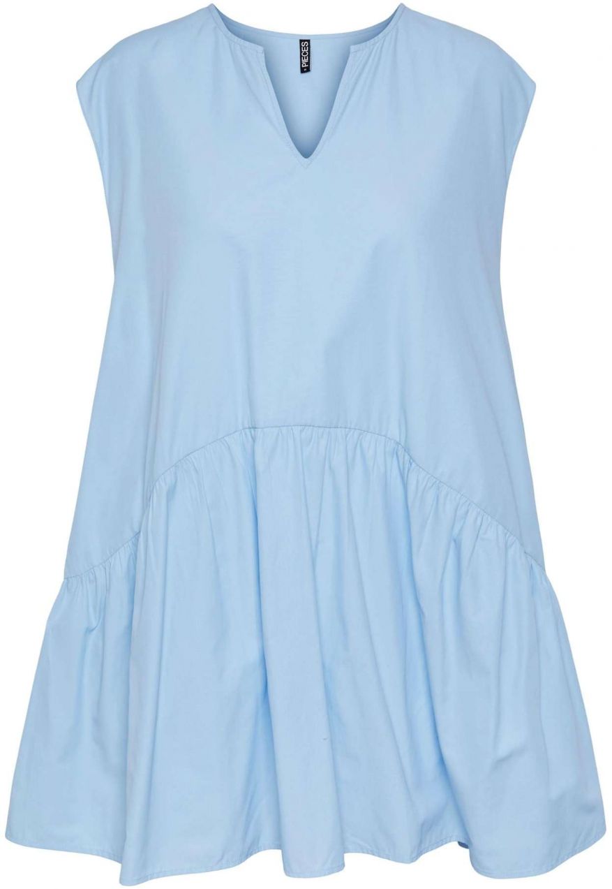 PIECES Šaty 'MUSTA'  svetlomodrá