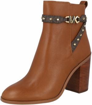 MICHAEL Michael Kors Členkové čižmy 'FARRAH'  farba ťavej srsti