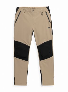 4F Športové nohavice 'SPMTR062'  béžová / čierna