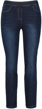 SAMOON Jeggings  modrá denim