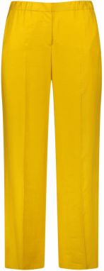 SAMOON Nohavice s pukmi  žltá