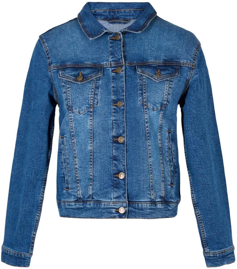 Zizzi Prechodná bunda  modrá denim