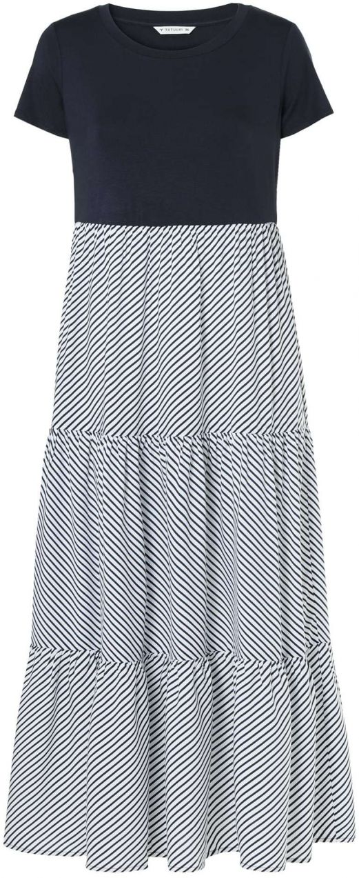 TATUUM Šaty 'SOKORO'  modrá / biela