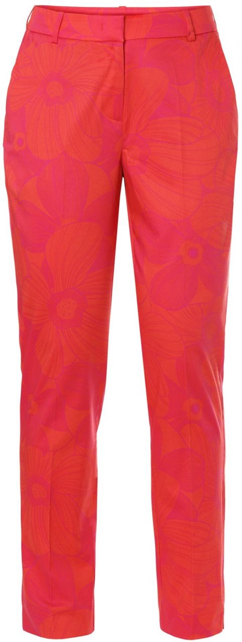 TATUUM Nohavice 'JULI'  fialová / oranžová
