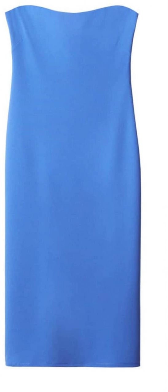 MANGO Šaty 'Cruyi'  azúrová