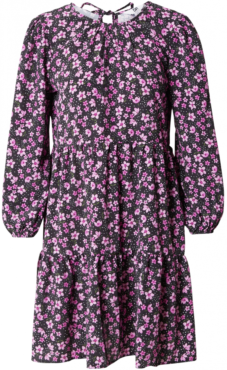 Dorothy Perkins Šaty 'Sandy'  zelená / ružová / čierna / biela