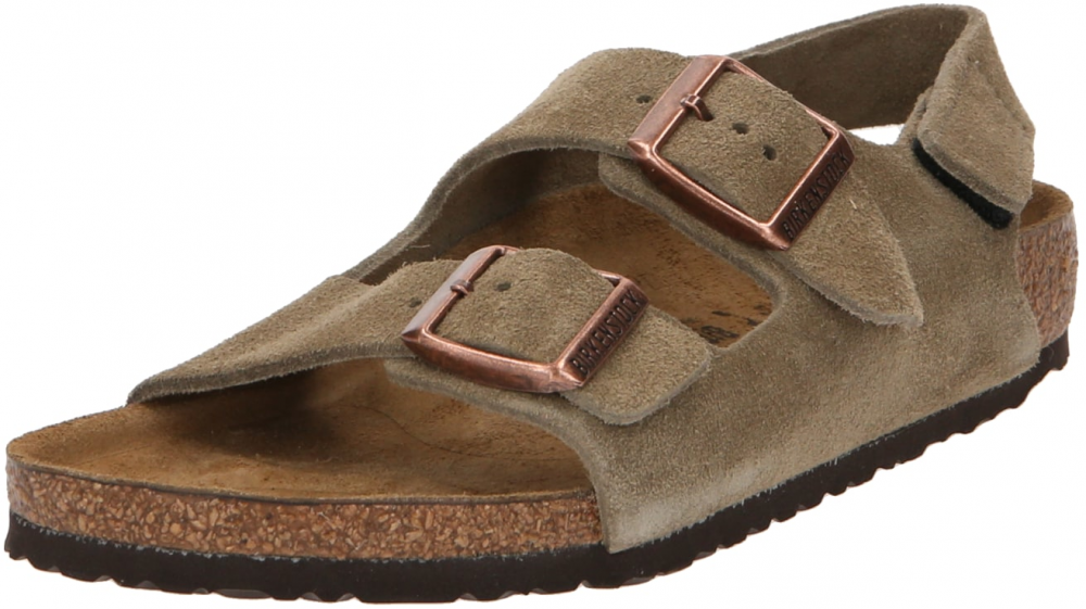 BIRKENSTOCK Otvorená obuv 'Milano'  farby bahna