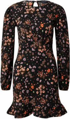 Dorothy Perkins Šaty  pastelovo oranžová / ružová / čierna / biela