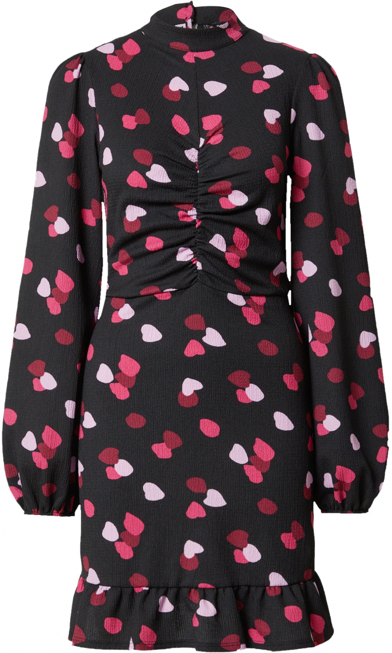 Dorothy Perkins Šaty  pastelovo fialová / ružová / bordová / čierna