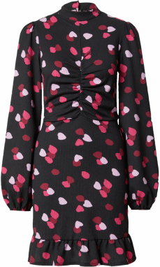 Dorothy Perkins Šaty  pastelovo fialová / ružová / bordová / čierna