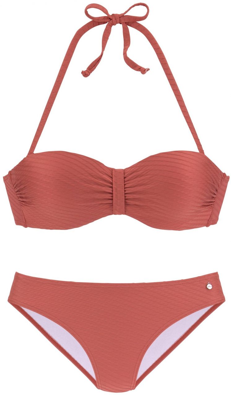 s.Oliver Bikiny  hrdzavo červená