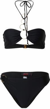 Misspap Bikiny  zlatá / čierna