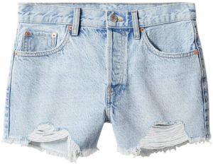 MANGO Džínsy 'HAILEY'  modrá denim