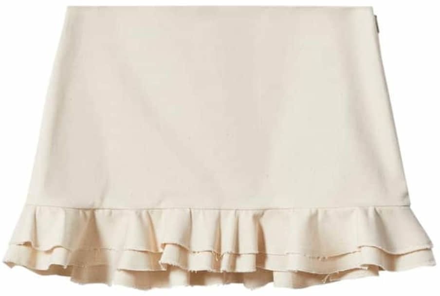 MANGO Sukňa 'Doble'  telová