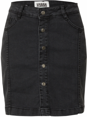 Urban Classics Sukňa  čierny denim