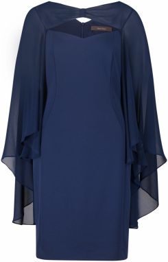 Vera Mont Kokteilové šaty  námornícka modrá