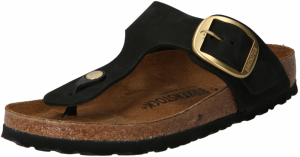 BIRKENSTOCK Žabky 'Gizeh Big Buckle'  zlatá / čierna