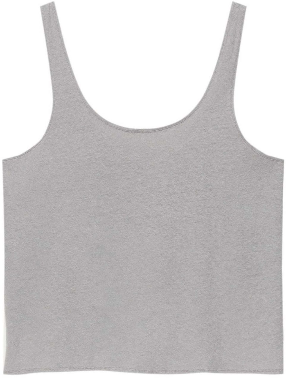 Pull&Bear Top  sivá melírovaná