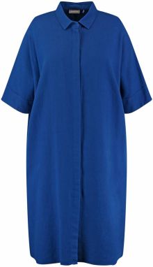 SAMOON Košeľové šaty  modrá