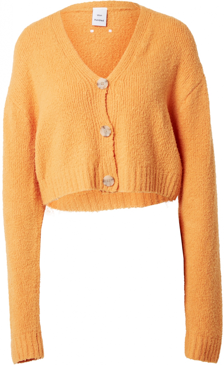 Won Hundred Kardigán 'Theresa'  oranžová