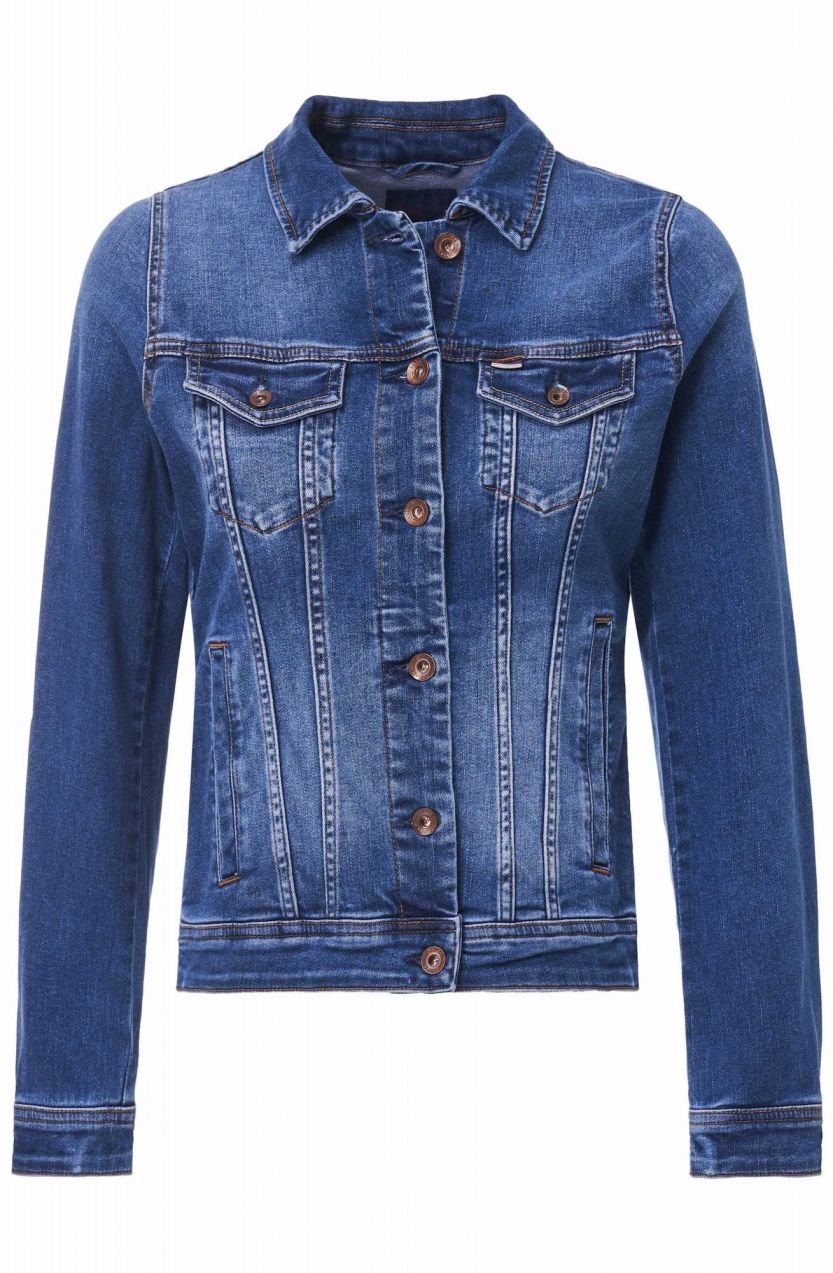Salsa Jeans Prechodná bunda  modrá