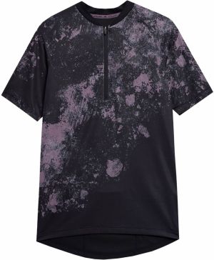 4F Funkčné tričko  fialová / čierna