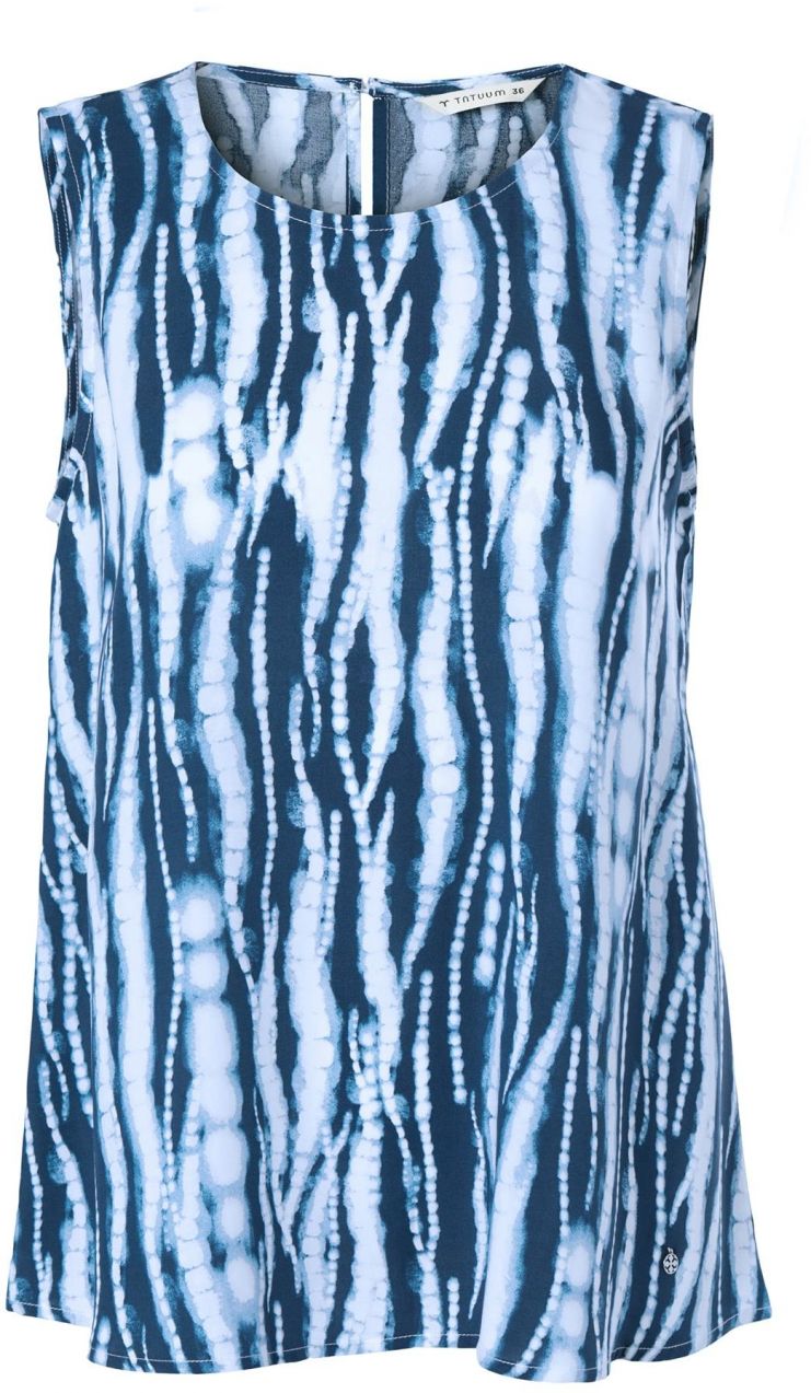 TATUUM Blúzka 'Afina'  svetlomodrá / petrolejová