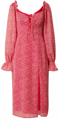 NLY by Nelly Šaty  červená / biela