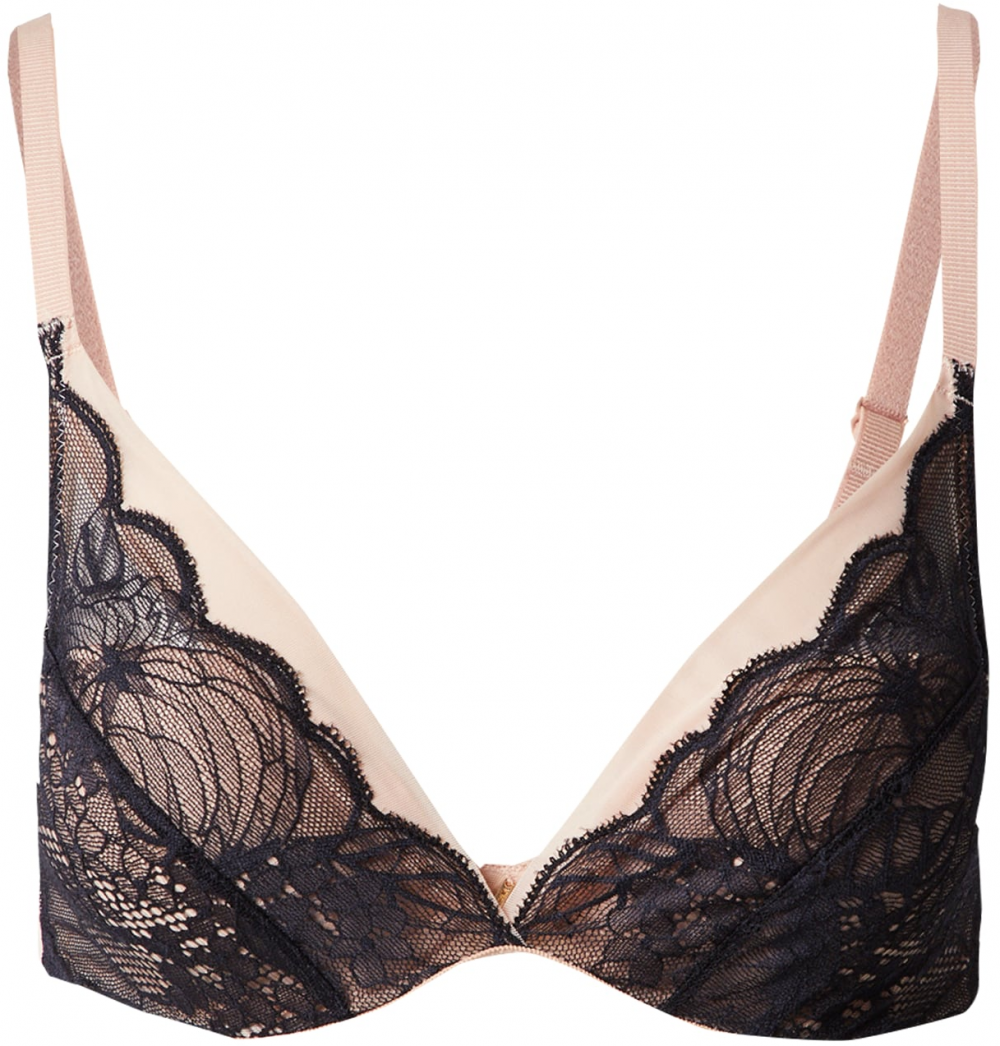 Chantelle Podprsenka  púdrová / čierna