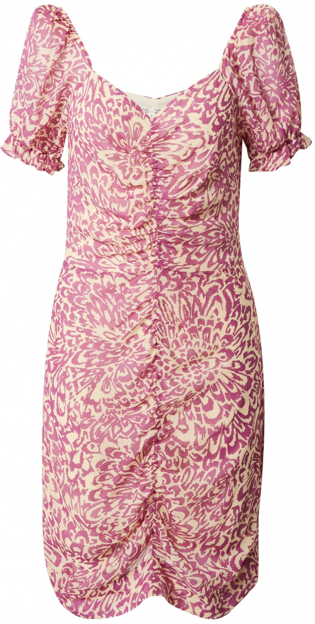 SECOND FEMALE Letné šaty 'Partito'  piesková / svetlofialová