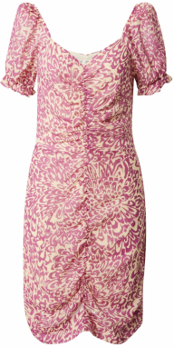 SECOND FEMALE Letné šaty 'Partito'  piesková / svetlofialová