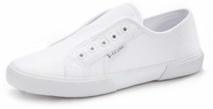 LASCANA Slip-on obuv  biela