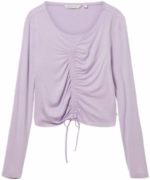 TOM TAILOR DENIM Tričko  svetlofialová