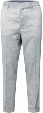 BURTON MENSWEAR LONDON Chino nohavice  svetlosivá