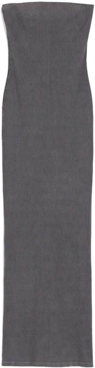 Bershka Šaty  tmavosivá