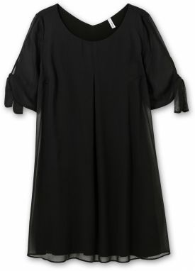 SHEEGO Kokteilové šaty  čierna