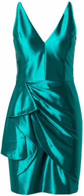 Vera Mont Kokteilové šaty  smaragdová