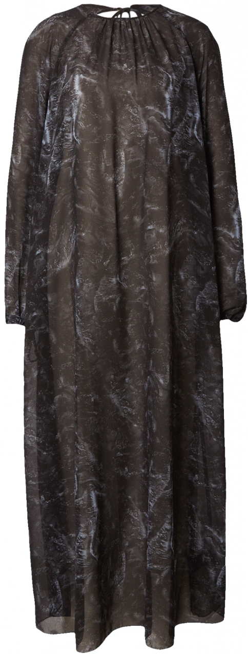 WEEKDAY Šaty 'Maeve'  svetlomodrá / čierna / biela