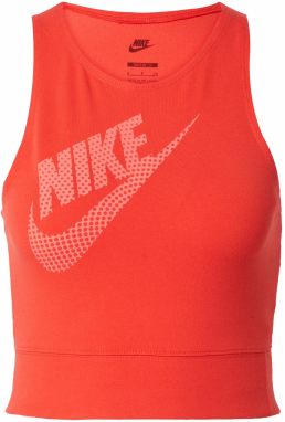 Nike Sportswear Top  červená / pastelovo červená