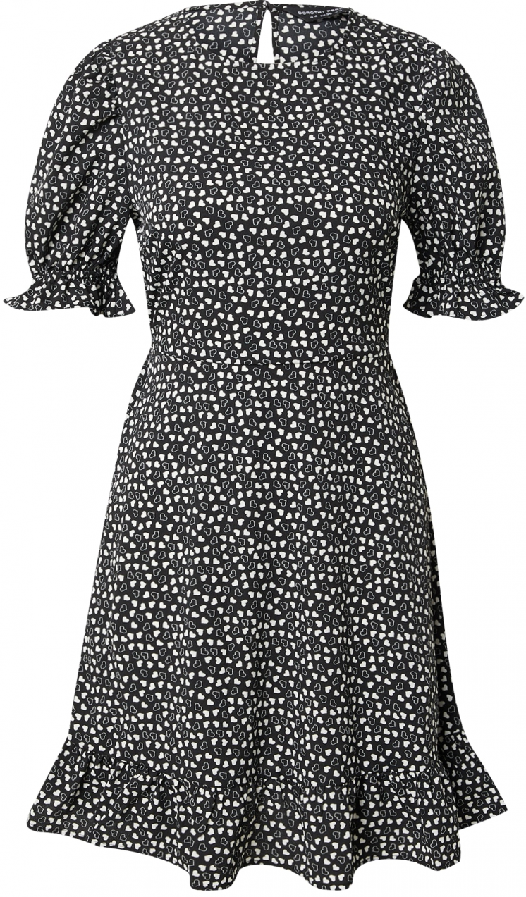 Dorothy Perkins Šaty  čierna / biela
