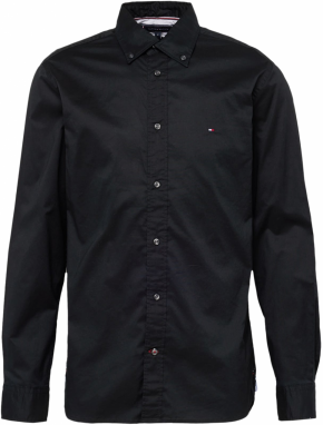 TOMMY HILFIGER Košeľa  červená / čierna / šedobiela