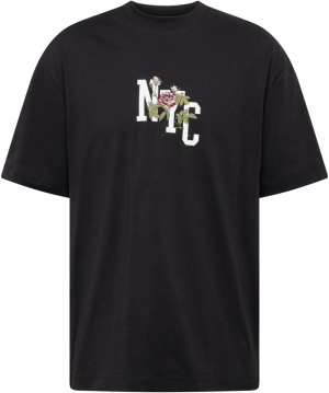 TOPMAN Tričko  zelená / červená / čierna / biela