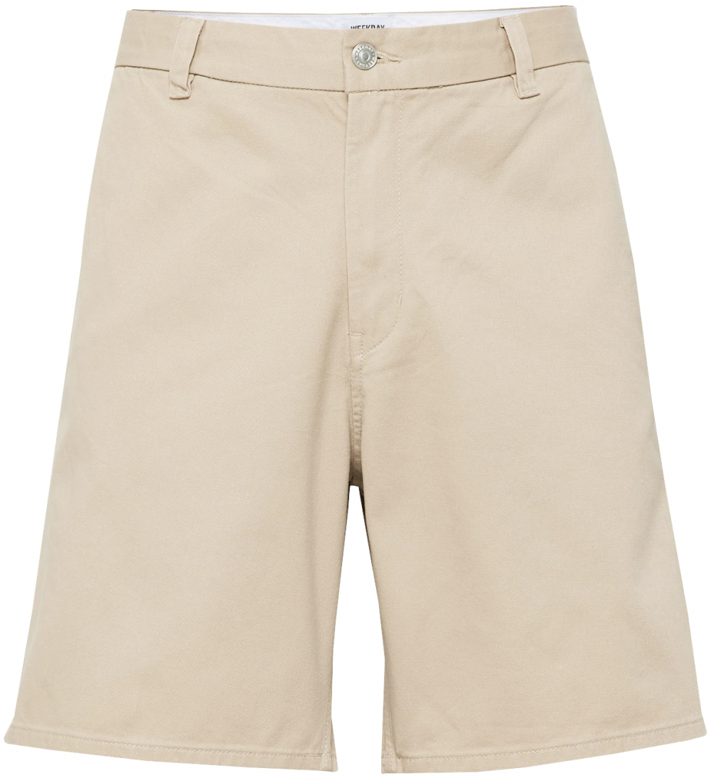 WEEKDAY Chino nohavice 'Joel'  béžová