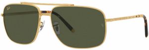 Ray-Ban Slnečné okuliare '0RB3796 59 919631'  zlatá / tmavozelená