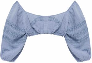 Pull&Bear Blúzka  dymovo modrá